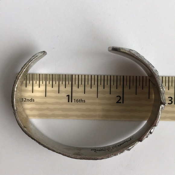 Lucky Brand Angel Wing Silver tone Cuff Bracelet - Picture 7 of 7